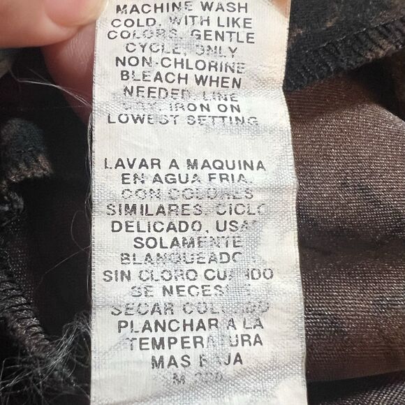 My Michelle Vintage Leopard Print Mini Skirt Y2K 90s Made USA Sz 9/10 Rare - Picture 11 of 11